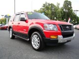 Colorado Red Ford Explorer in 2008