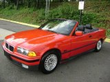 Bright Red BMW 3 Series in 1995