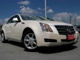 2008 White Diamond Tri-Coat Cadillac CTS Sedan #16262831