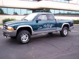 1999 Emerald Green Pearl Dodge Dakota SLT Extended Cab 4x4 #16273992