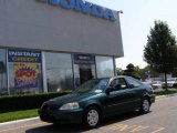 1999 Clover Green Pearl Honda Civic DX Coupe #16261071
