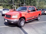 2003 Bright Red Ford F150 XLT SuperCrew 4x4 #16261659
