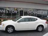 2009 Stone White Dodge Avenger SE #16279141