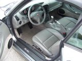 2004 Porsche 911 Turbo Cabriolet Graphite Grey Interior
