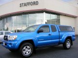 2007 Speedway Blue Pearl Toyota Tacoma V6 TRD Access Cab 4x4 #16330205
