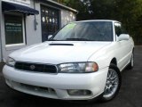 Glacier White Subaru Legacy in 1998