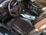 2004 Porsche Boxster S 550 Spyder Cocoa Brown Interior