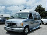 2000 Light Blue Metallic Ford E Series Van E150 Passenger Conversion #16324153