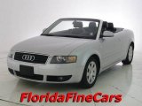 2003 Light Silver Metallic Audi A4 3.0 Cabriolet #16380233