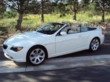 2007 Alpine White BMW 6 Series 650i Convertible #16391879