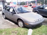 1996 Silver Saturn S Series SL Sedan #16374698