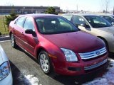 2007 Redfire Metallic Ford Fusion S #1621953