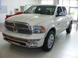 2009 Stone White Dodge Ram 1500 Laramie Crew Cab #16383326