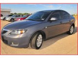 2007 Galaxy Gray Mica Mazda MAZDA3 i Sport Sedan #16385758