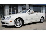 2007 Arctic White Mercedes-Benz CLK 350 Cabriolet #16377087