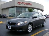 2009 Magnetic Gray Metallic Toyota Corolla LE #16330180