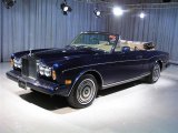 Royal Blue Rolls-Royce Corniche II in 1986