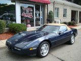 1989 Dark Blue Metallic Chevrolet Corvette Convertible #16474259