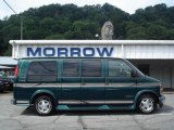 1999 Medium Fernmist Green Metallic Chevrolet Express 1500 Passenger Conversion Van #16468044