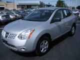 2009 Silver Ice Nissan Rogue S AWD #16452951