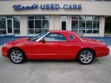 2002 Torch Red Ford Thunderbird Premium Roadster #16473920