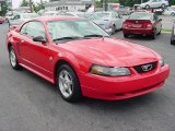 2004 Torch Red Ford Mustang V6 Coupe #16457943