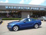 2008 Vista Blue Metallic Ford Mustang GT Premium Coupe #16454391