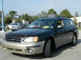 2001 Timberline Green Metallic Subaru Outback Limited Wagon #1647635