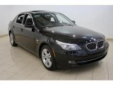 2009 Jet Black BMW 5 Series 528xi Sedan #16579835