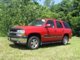 Victory Red Chevrolet Tahoe in 2001