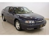 2000 Navy Blue Metallic Chevrolet Impala LS #16580625