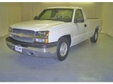 2003 Summit White Chevrolet Silverado 1500 Regular Cab #16578475