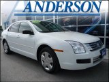 2008 White Suede Ford Fusion S #16577968