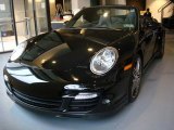 2009 Black Porsche 911 Turbo Cabriolet #1661914