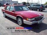 1992 Cadillac DeVille Red Pearl