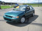 Acadia Green Pearl Metallic Subaru Impreza in 1997