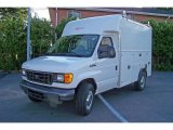 2006 Oxford White Ford E Series Cutaway E350 Commercial Utility Truck #16675874
