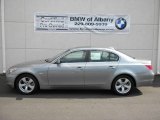 2007 Silver Grey Metallic BMW 5 Series 530i Sedan #16684342