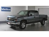 2006 Blue Granite Metallic Chevrolet Silverado 1500 Z71 Extended Cab 4x4 #16762438