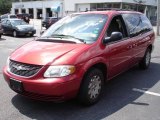 2002 Inferno Red Tinted Pearlcoat Chrysler Town & Country LX #16745379