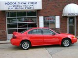 2000 Bright Red Pontiac Grand Am SE Sedan #16758486