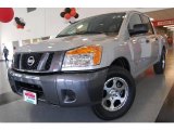 2008 Radiant Silver Nissan Titan LE Crew Cab #16753931