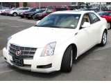 2009 White Diamond Tri-Coat Cadillac CTS 4 AWD Sedan #16746689