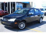 2007 Pitch Black Ford Focus ZX4 SE Sedan #16745026