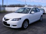 2008 Rally White Mazda MAZDA3 i Touring Sedan #16756256