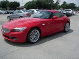 Crimson Red BMW Z4 in 2009