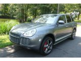 Titanium Metallic Porsche Cayenne in 2006