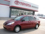 2007 Salsa Red Pearl Toyota Sienna LE #16838669