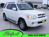 2006 Natural White Toyota Sequoia Limited #16904536