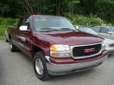 1999 Dark Toreador Red Metallic GMC Sierra 1500 SLE Extended Cab 4x4 #16902452